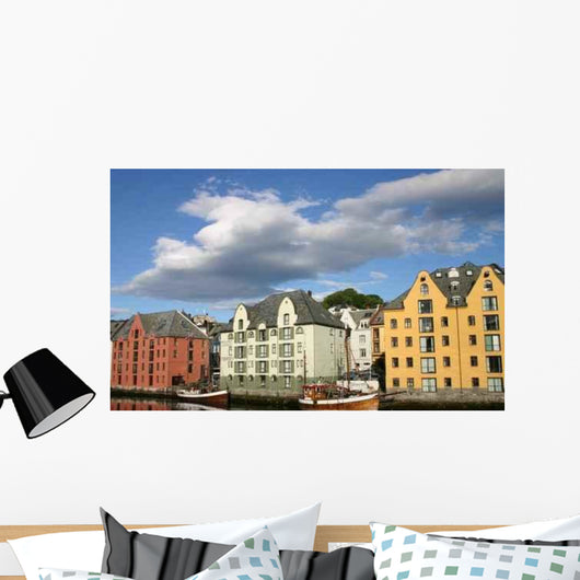 Hauser Alesund Norwegen Wall Decal