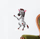 Zebra Cartoon Wall Decal