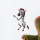 Zebra Cartoon Wall Decal