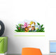 Animal Cartoon Wall Decal