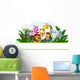 Animal Cartoon Wall Decal