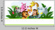Animal Cartoon Wall Decal