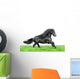 Friesian Horse White Wall Decal