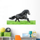 Friesian Horse White Wall Decal