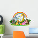 Animal cartoon Wall Decal