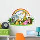 Animal cartoon Wall Decal