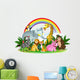 Animal cartoon Wall Decal