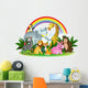 Animal cartoon Wall Decal