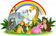 Animal cartoon Wall Decal