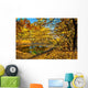 Small Lake Autumn Forest Wall Decal