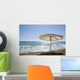 Tropical Beach Umbrella Wall Decal