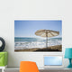 Tropical Beach Umbrella Wall Decal