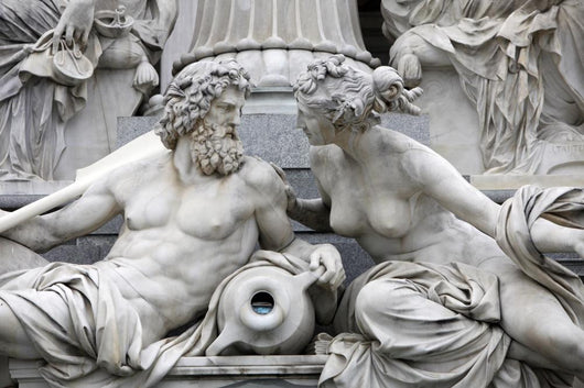 Detail Pallas-athene Fountain Vienna Wall Decal