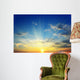 Sun above Horizon Wall Decal