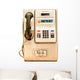Public Telephone Wall Decal