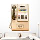 Public Telephone Wall Decal