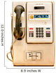 Public Telephone Wall Decal