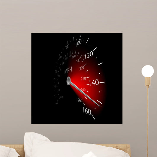 Speedometer Wall Decal