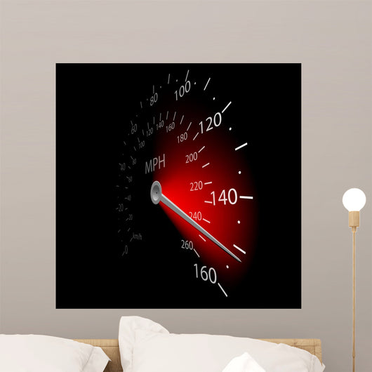 Speedometer Wall Decal