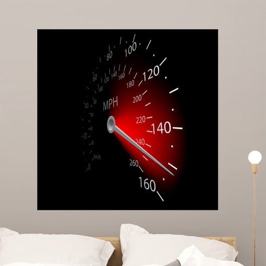 Speedometer Wall Decal