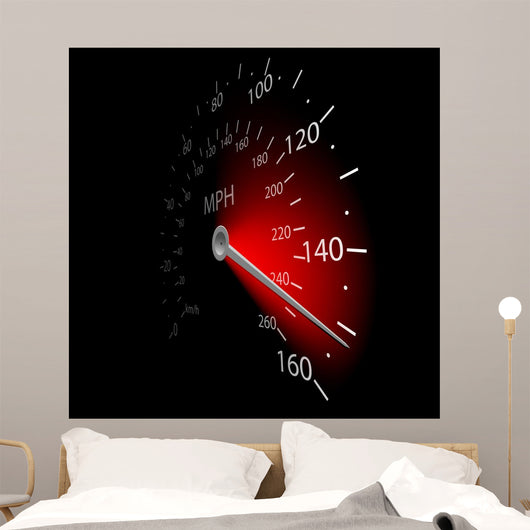 Speedometer Wall Decal