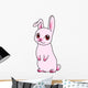 Cartoon Rabbit Wall Decal