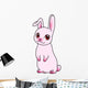 Cartoon Rabbit Wall Decal