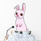 Cartoon Rabbit Wall Decal