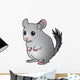 Chinchilla Wall Decal