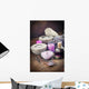 Lavender Spa Setting Wall Decal