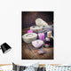 Lavender Spa Setting Wall Decal