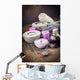 Lavender Spa Setting Wall Decal