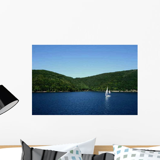 With Rursee Eifel Lake Wall Decal