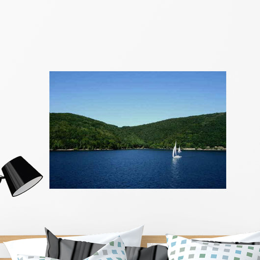 With Rursee Eifel Lake Wall Decal