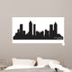 Atlanta Georgia Skyline Detailed Wall Decal