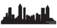 Atlanta Georgia Skyline Detailed Wall Decal