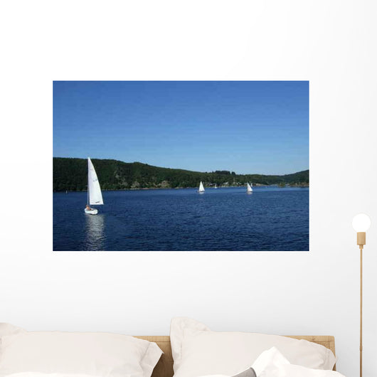 Rursee Mit Naturpark Eifel Wall Decal