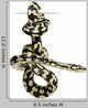 Jungle Carpet Python Morelia Wall Decal