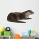 European Otter Lutra Lutra Wall Decal