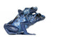 Female Blue and Black Poison Dart Frog with young Wall Decal