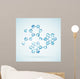 Icon Molecular Structure Wall Decal