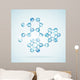 Icon Molecular Structure Wall Decal