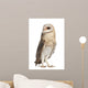 Barn Owl Looking Around Wall Decal
