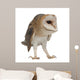 Standing Barn Owl Wall Decal