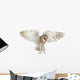 Spread Wings Barn Owl Wall Decal