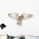 Spread Wings Barn Owl Wall Decal