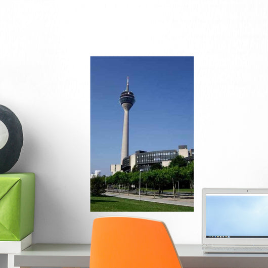 Fernsehturm D Sseldorf Mit Wall Decal