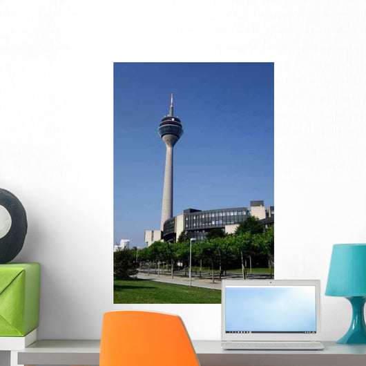 Fernsehturm D Sseldorf Mit Wall Decal