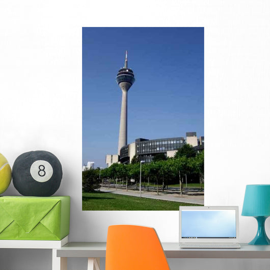 Fernsehturm D Sseldorf Mit Wall Decal