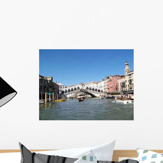 And Grand Canal Rialto Wall Decal